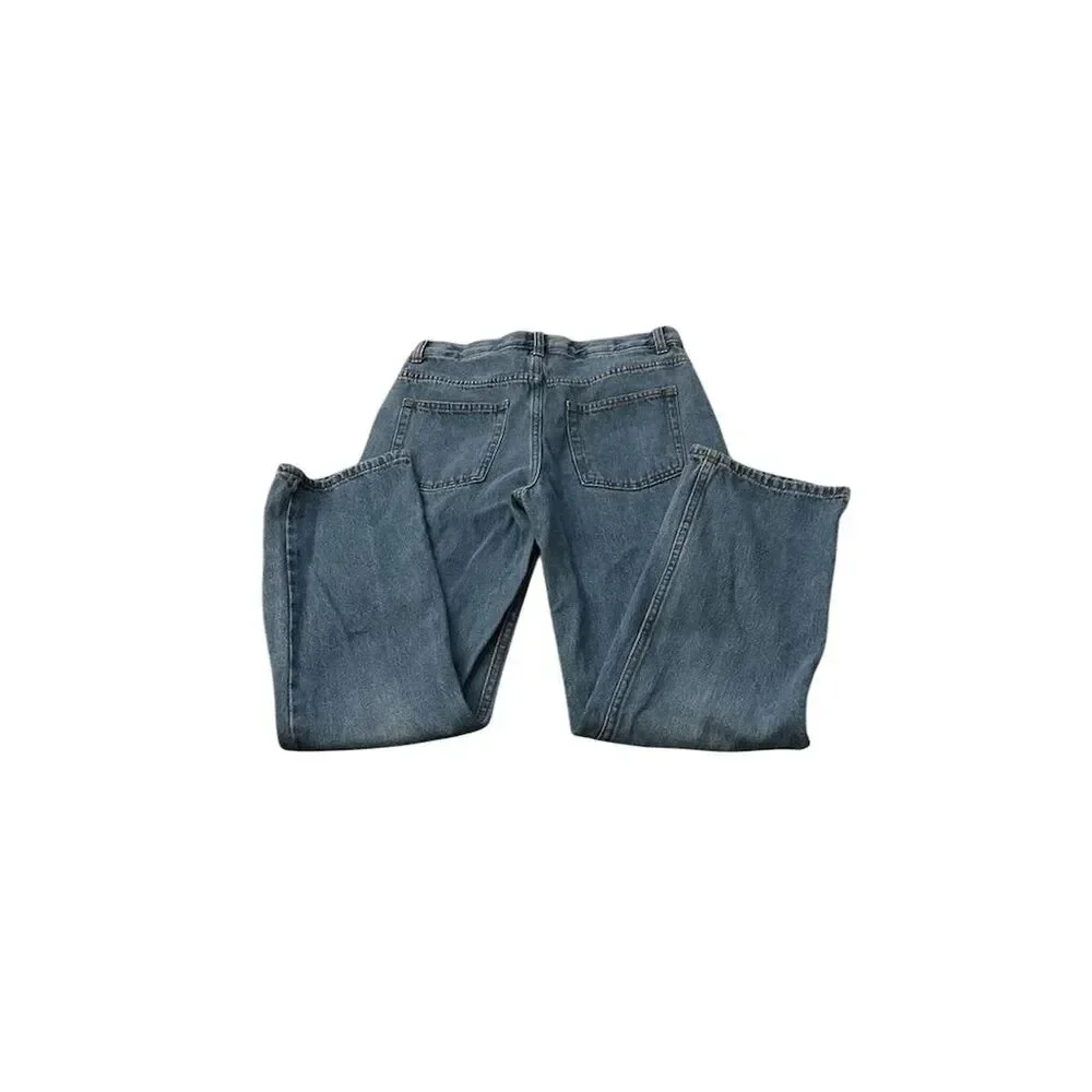 Cat & Jack boys Relaxed Straight Jeans Blue Size 16 Versatile Stylish #034